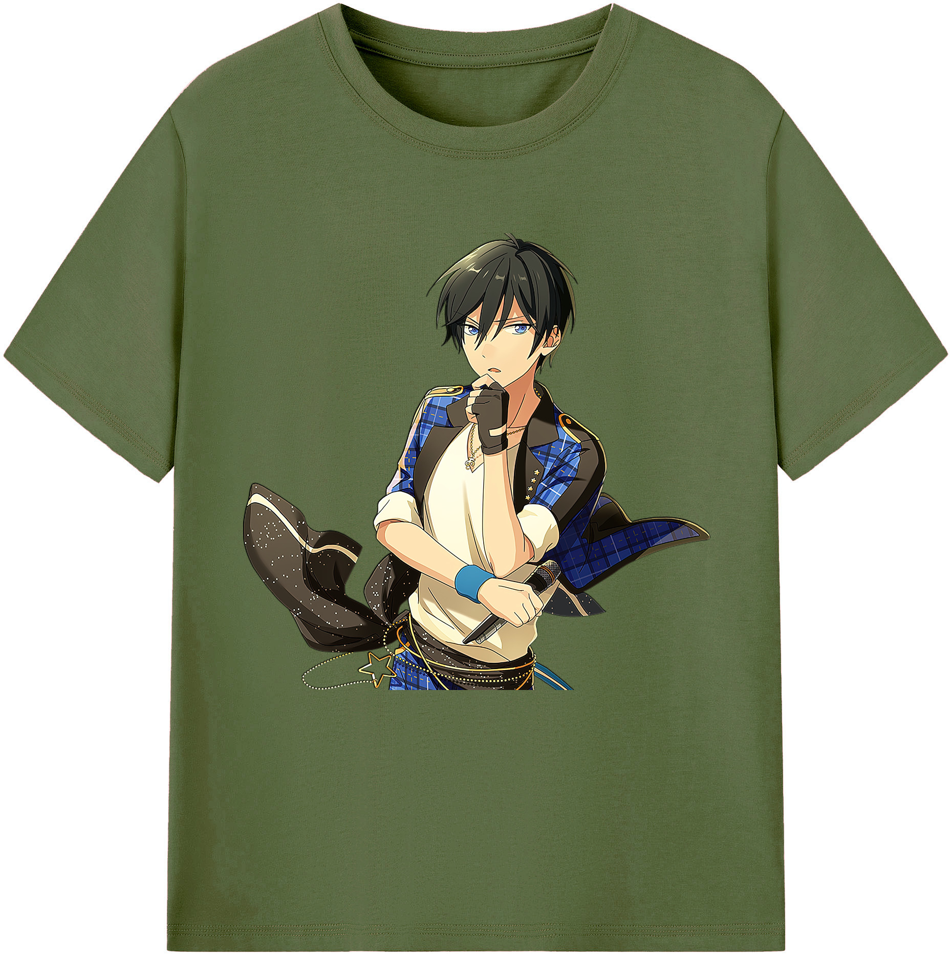 （画像用） あんさんぶるスターズ! Ensemble Stars 綿100％半袖Tシャツ（フロントプリント）
